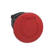 SCHNEIDER ELECTRIC Emergency stop head, red mushroom 40mm, 22mm, trigger latching turn to release