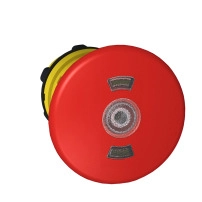 SCHNEIDER ELECTRIC Illum. emerg. stop switching off head, red, 40mm/22mm, trigger latching push pull