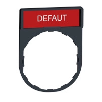 Legend holder plast 8x27 mark DEFAUT